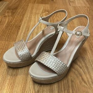 EUC - UGG Fitchie II Platform Espadrille Wedge Sz 9.5